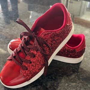 Sparkling Red Women's Sneakers